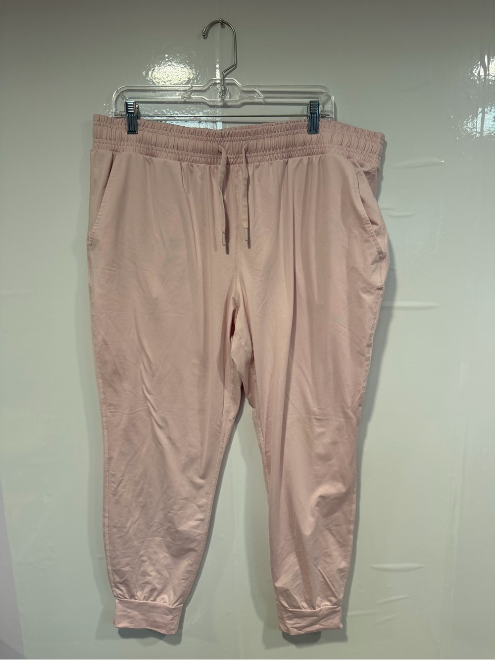 All in Motion Light Pink Drawstring Jogger Pants